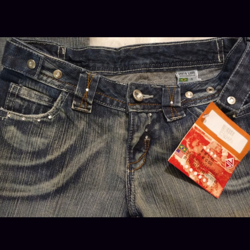 Brazilian Rhinestone Jeans - Picture 6 of 12